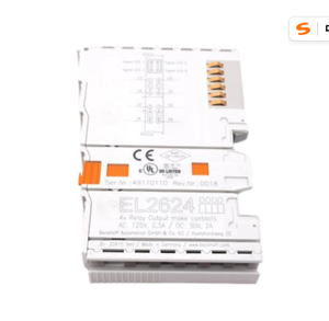 Módulo de Automatización Industrial BECKHOFF EL2624 EtherCAT con Salida de Relé de 4 Canales, 125V AC 30V - Product Image 3