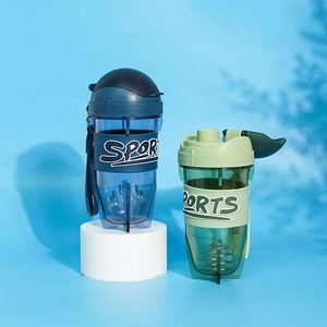 Shaker per Proteine Compatto e Resistente con Sfera Miscelatrice Antispargimento per Uso Sportivo - Product Image 2