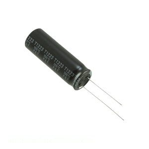 ตัวเก็บประจุแบบ Through Hole รุ่น CAP ALUM 56UF 20% 400V RADIAL TH 56 uF 400BXW56MEFR12.5X35 - Product Image 1