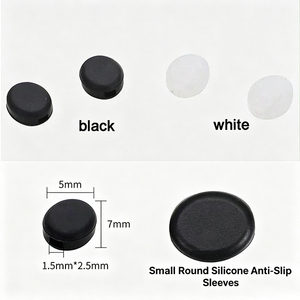Accessori per Occhiali, Piccoli Cuscinetti Antiscivolo in Silicone Rotondi per Aste, Due Opzioni di Colore per Prevenire lo Scivolamento degli Occhiali - Product Image 3
