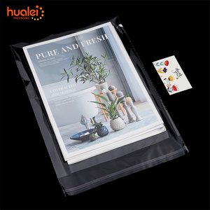 Offre Spéciale auto-adhésif joint en plastique Transparent Cellophane emballage sacs vêtement chaussettes Opp sac avec Logo - Product Image 2