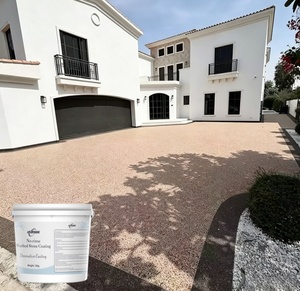 Grava Unida con Resina Permeable Resistente a los Rayos UV y Antiamarilleamiento para Patio, Entrada de Vehículos y Jardín, Antihumedad y Antihierbas para <span class=keywords><strong>Suelos</strong></span> Exteriores - Product Image 6