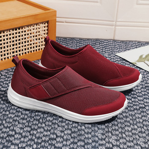 Nuevas llegadas de primavera transfronterizas: <span class=keywords><strong>Zapatos</strong></span> deportivos de senderismo para exteriores de caña ancha para padres y madres con cierre de velcro - Product Image 1