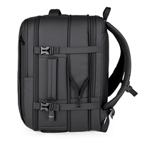 Tas Ransel Laptop Anti Air untuk Perjalanan Bisnis, Bisa Dibuka 180 Derajat, Port USB Pengisian Daya, Kapasitas Besar, Tahan Lama, Logo OEM Custom, Tas Pria