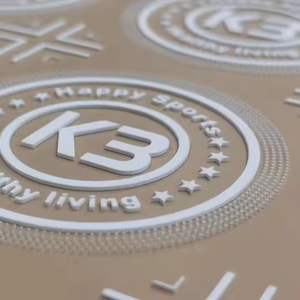 Custom Print 3D Logo Silicone Heat Transfer Printing Label Thermal Transfer Hot Iron On Sticker