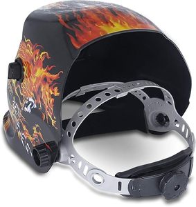 Casco <span class=keywords><strong>de</strong></span> Soldadura Automático Vector <span class=keywords><strong>con</strong></span> Gran Campo <span class=keywords><strong>de</strong></span> Visión, 220v, para Soldadura TIG, Nuevo - Product Image 3