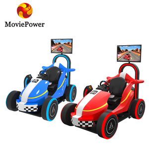 Simulateur de jeu de course de réalité virtuelle Happy Car Cartoon Game Concours en ligne Accé<span class=keywords><strong>l</strong></span>ération Race Kids VR Racing Game Machine - Product Image 1