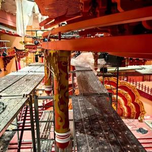 Lampu Gantung Plafon Besi Tempa Chingley untuk Pernikahan, Auditorium, Panggung, Gaya Cina, Lampu Utama, IP65, Natal, Garansi 2 Tahun - Product Image 5