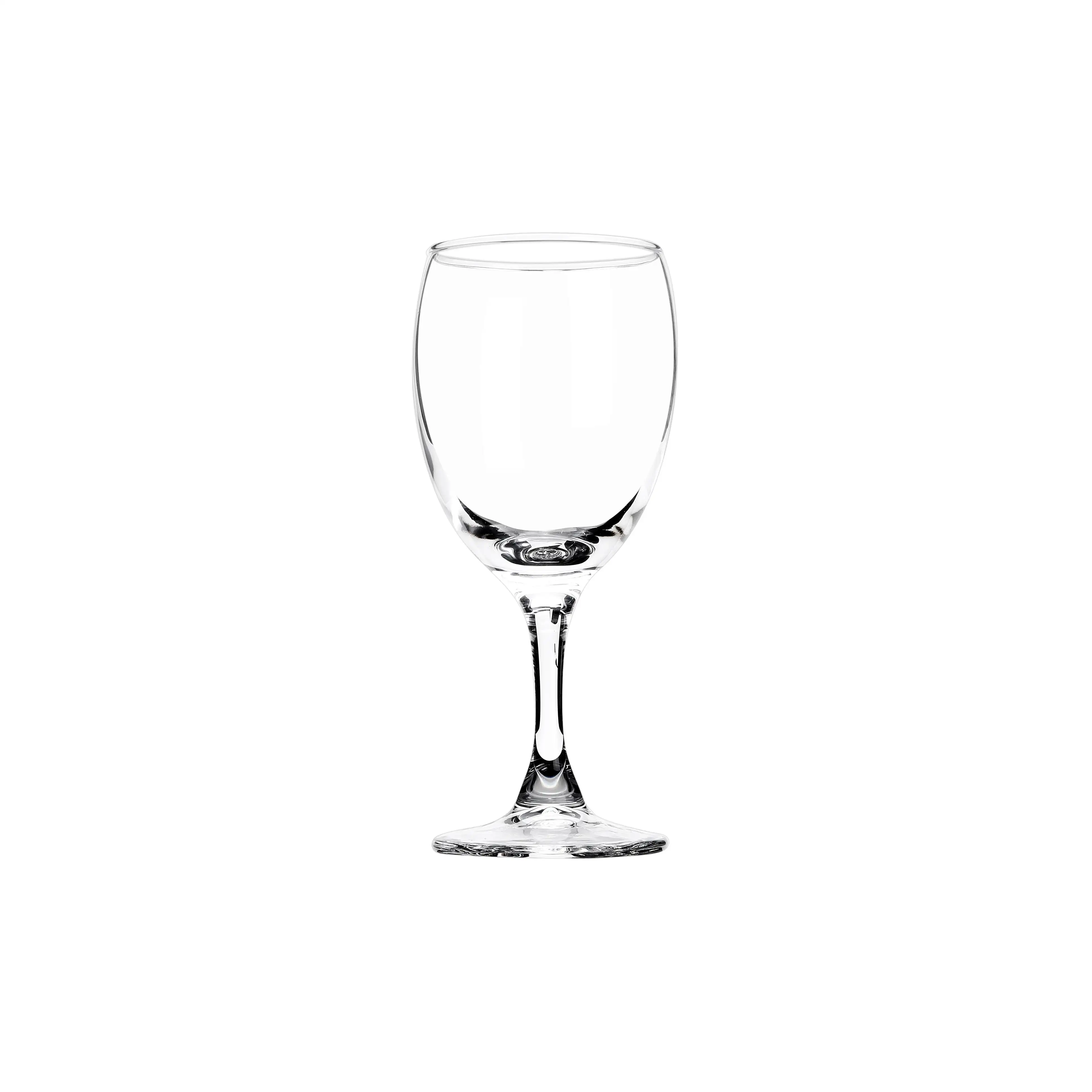 Barato venta caliente de vidrio de vino rojo de alta calidad de vidrio de soda cal de vidrio de vino
