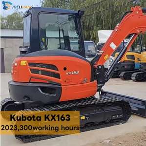 Hoge kwaliteit gebruikte Kubota KX163 minigraafmachine, hydraulische graafmachine, lage prijs, tweedehands machine op voorraad, te koop, China - Product Image 1