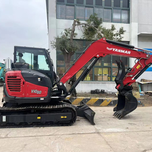 ใช้ yanmar 80 8ตันเครื่องขุดตีนตะขาบไฮดรอลิก PLC ปั๊มแบริ่งเกียร์ไม่น่าเชื่อราบรื่นไม่อาจต้านทานได้ทนทานอย่างยอดเยี่ยม - Product Image 1