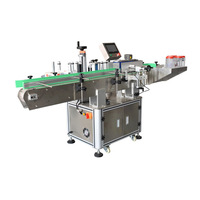 Machine professionnelle de fabrication d'étiquettes à écran tactile automatique à moteur électrique pour bouteilles et canettes, usage pour petites entreprises