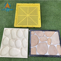 Moule en silicone pour revêtement décoratif en ciment, pierre artificielle pour mur en béton et plâtre