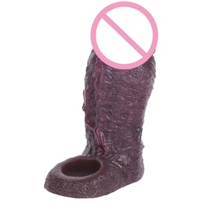 Condón Reutilizable, Funda para Pene, Anillo para Pene de Goma para Agrandamiento Masculino y Retraso de la Eyaculación - Product Image 2
