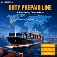 Transitaire maritime DDP Chine-Italie pour marchandises lourdes, fret volumétrique, FCL, LCL, agent d'expédition porte-à-porte