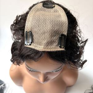 <span class=keywords><strong>ผม</strong></span>แท้ลาตินแบบสวยงาม  ฐานไหม  แบบมินิท็อปเปอร์  <span class=keywords><strong>สี</strong></span><span class=keywords><strong>ดำ</strong></span>ธรรมชาติ<span class=keywords><strong>สำหรับ</strong></span>ผู้หญิง - Product Image 1