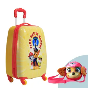ABS Hard Shell Voorraad Carry Op Kids/Kinderen Trolley Koffer Tas Travel Carrier Bagage Set