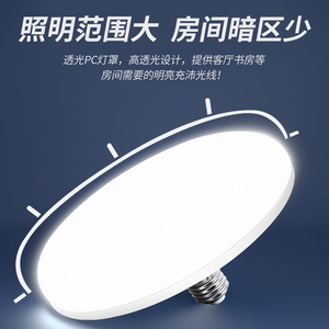Led <b>Bulb</b> E27 Base 85-265V Ac Input Pure <b>White</b> Light Home Use - Product Image 4