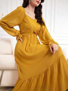 Nuovi abiti Midi asimmetrici <span class=keywords><strong>monospalla</strong></span> <span class=keywords><strong>verde</strong></span> da donna alla moda, perfetti per abiti da sera da sera - Product Image 6