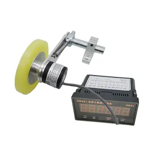 Non-slip Roller fabric meter counter digital length counter Wheel Rotary Encoder with HB961