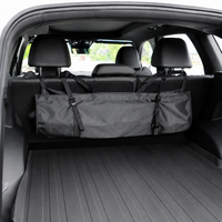 Organisateur de siège arrière de voiture, sac de rangement suspendu, organisateur de coffre pliable pour SUV, équipement sportif, voyage, vente en gros