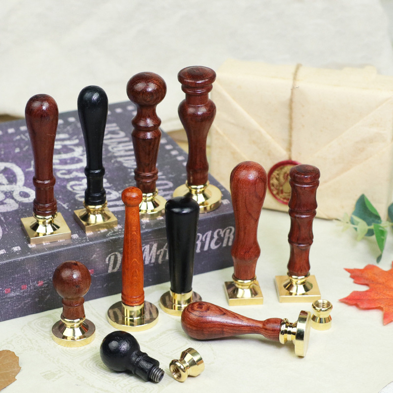 Индивидуальный дизайн штамп с логотипом персонализированный DIY горячий деревянный металлический тисненый штамп на заказ набор восковых штампов