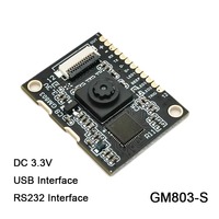 Módulo Escáner de Códigos de Barras 1D 2D QR GM803-S, DC3.3V USB TTL232, Lente de 5-35cm para Arduino, Windows, Android