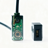 Capteur de proximité inductif carré PNP RIKIN RZF-W3PK-Z |   IP67 |   Anti-interférence |   Distance de détection ultra-petite de 3 mm |   10-30VDC