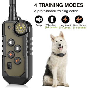 <span class=keywords><strong>Collar</strong></span> eléctrico impermeable para perros con control remoto, <span class=keywords><strong>collar</strong></span> de plástico para ladridos para entrenamiento de mascotas y productos de comportamiento - Product Image 3