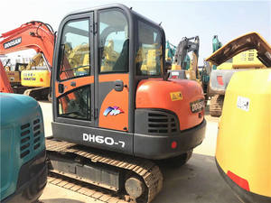 Offre Spéciale original Doosan DH60-7 pelle sur chenilles pelle utilisée Doosan Dx55 Dx60-7 Dx60-9 Dh60 Dx80 Dh80 à vendre - Product Image 6