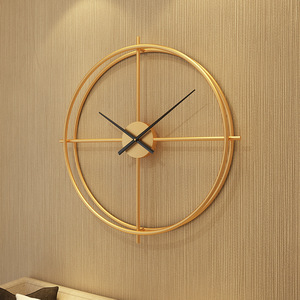 Reloj de Pared de Estilo <span class=keywords><strong>Español</strong></span> para Sala de Estar, Diseño Nórdico Creativo, Lujo Ligero, Moderno, Sencillo y Atmosférico - Product Image 1