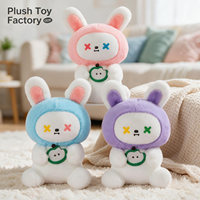 Vente chaude usine : Jouets en peluche Kawaii Lapin de dessin animé câlins, 8 pouces, en coton doux, pour machine à griffes et magasins