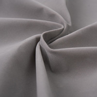 Tissu de rembourrage en velours velours polyester de couleur jaune, 180 g/m², prêt à l'emploi