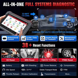 Outils de diagnostic automobile LAUNCH X431 <span class=keywords><strong>PRO</strong></span> <span class=keywords><strong>TT</strong></span> avec DBScar VII VCI CAN FD, scanner OBD2, 36+ fonctions de réinitialisation et de codage, PK X-431 V - Product Image 5