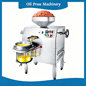 Presse à <span class=keywords><strong>huile</strong></span> automatique, extracteur commercial, construction en acier inoxydable de qualité alimentaire, adapté à un usage familial - Product Image 4