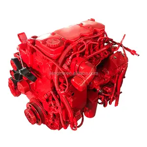 Motor diesel com 4 cilindros de refrigeração de água qsb4.5 125hp montagem do motor