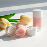 Emballage cosmétique personnalisé, conteneur de bâton de crème solaire, plastique vide, 15g 30g 50g 75g, tube de déodorant
