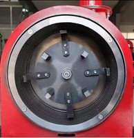 Moulin à Maïs et Riz Multifonctionnel pour Alimentation, Broyeur à Disques pour Graines de Soja, Herbe et Farine d'Aliments pour Animaux
