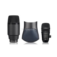 Kit de microphones de batterie professionnels TDS10-XLR, 10 pièces, micros dynamiques pour batterie, performance de groupe live, enregistrement sur scène