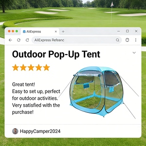 Tienda de Campaña Esférica Desplegable de Secado Rápido e Ideal para Climas Húmedos y para Acampar Cerca de Lagos u Océanos - Product Image 5