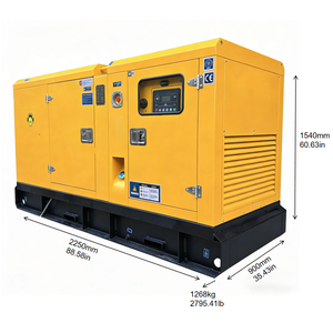 ByPerkins Genset Silent 50 Kva 3 Phase 400/230V 50Hz <b>Generator</b> With Auto Start for Hospital Hotel Restaurants ISO CE 1103A-33TG1 - Product Image 3