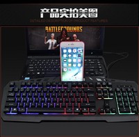 Clavier de jeu mécanique filaire à rétroéclairage RVB haute performance à bas prix avec pavé numérique et support de téléphone pour ordinateur portable/tablette