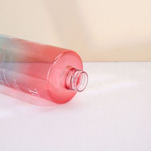 Botella de plástico degradado de 300 ml con bomba para limpiador facial, material de embalaje para gel de baño, material PET. - Product Image 4