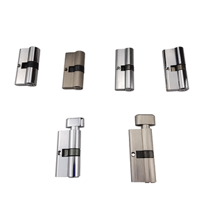 70 मिमी एल्यूमीनियम मिश्र धातु शेल कोर लॉक सिलेंडर एकल/नियत ओपन लॉक सिलेंडर - Product Image 4