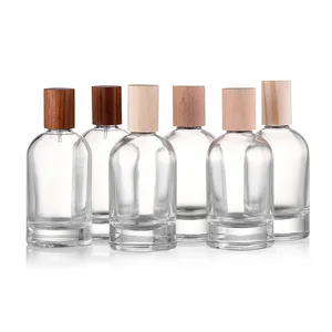 Hot sale Wholesale 100ML luxury spray custom top quality stylish beautiful empty essential perfume bottles ready to ship