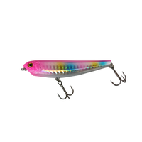 LUTAC Leurre flottant à la traîne à l'eau 80mm/9g Long Casting Crayon Leurres ABS Plastic Laser Coating Skin Treble Hook Hard Baits