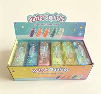 Jouet Squishy en forme de bâton de beurre d'huile de coco, jouet anti-stress pour la relaxation et la décompression, jouet Fidget, jouet Squishy en beurre de vaseline, balle Squishy en beurre