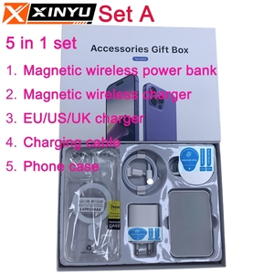 ODM/OEM Set Smartwatch 7 in <span class=keywords><strong>1</strong></span> in Offerta, Auricolari, Caricatore Wireless, Power Bank, Custodia 6 in <span class=keywords><strong>1</strong></span> per Accessori iPhone, Confezione Regalo 6en1 di Qualità - Product Image 4