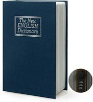 10,5 дюймов замок для ключей, сейф для книг, очень большой секретный скрытый металлический ящик для замков, скрытая коробка для денег,