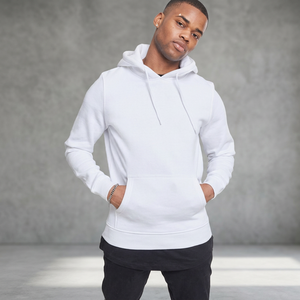 Sudadera con Capucha Unisex para Hombre, Estilo Holgado, Forrada, de Punto, Mezcla de Poliéster/Algodón, con Logotipo Bordado en la Parte Delantera, Impresión DTG - Product Image 3